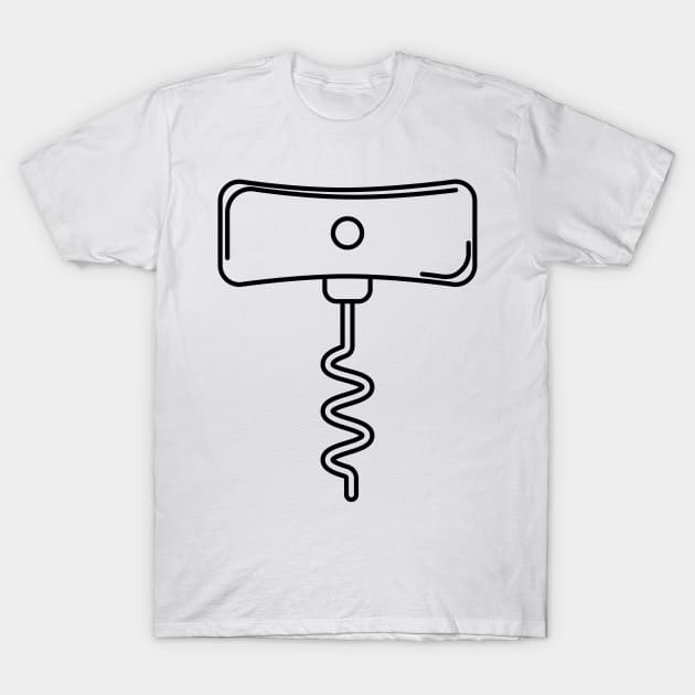 Corkscrew T-Shirt by SWON Design